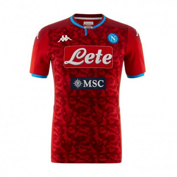 Camiseta Napoli Portero 2019-2020 Rojo